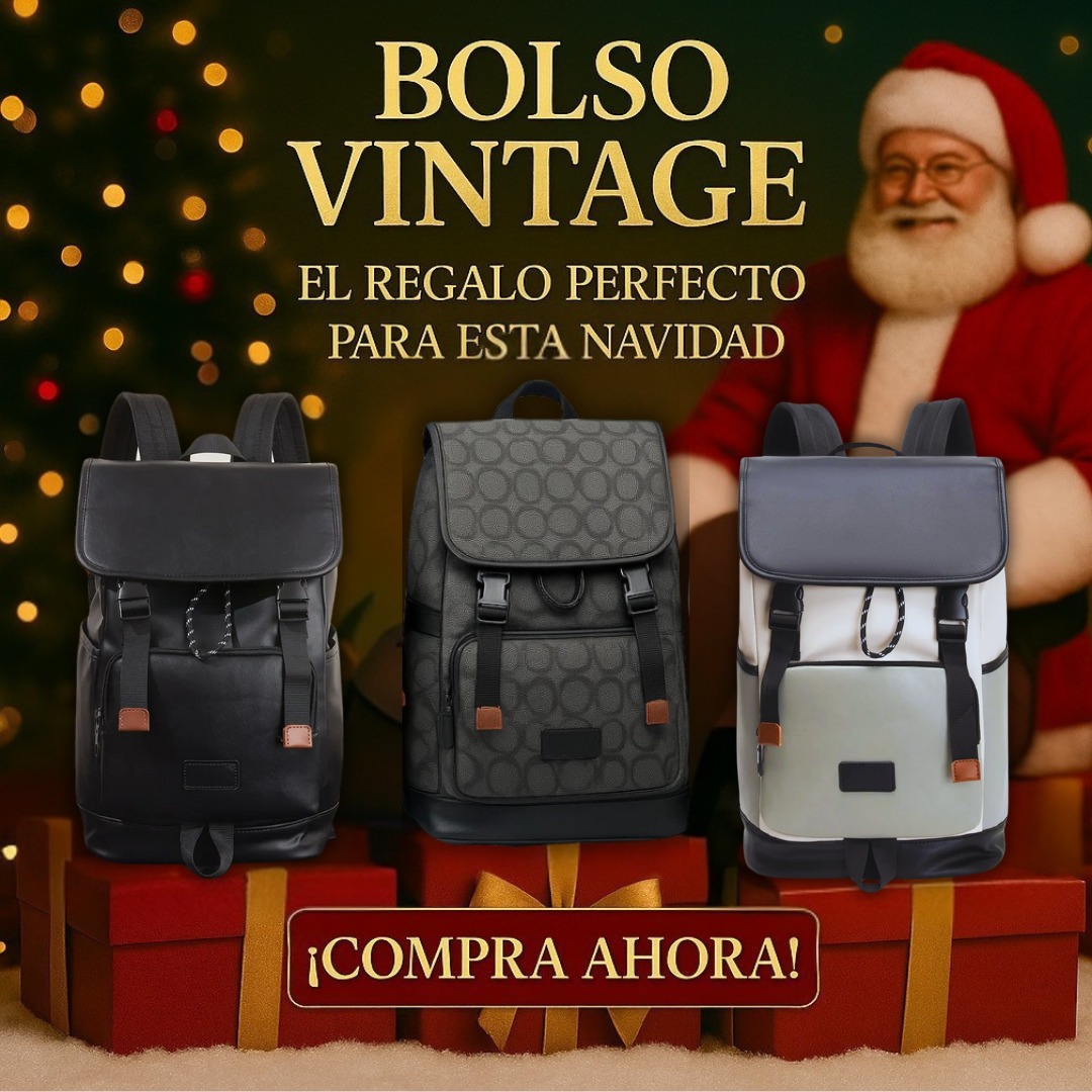 REGALO PARA HOMBRES NAVIDAD BOLSO CLASIC DISEÑO